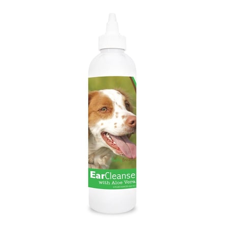 Healthy Breeds 8 oz Brittany Ear Cleanse with Aloe Vera Cucumber Melon 840235103196